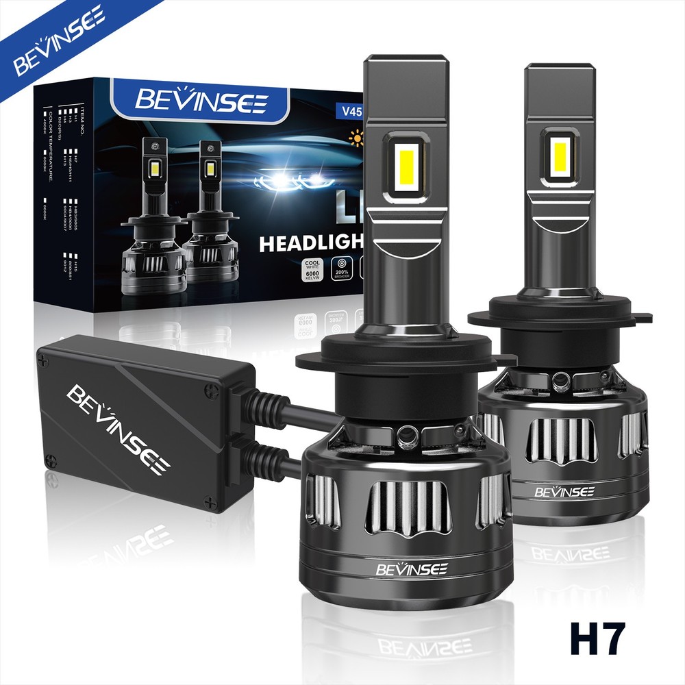 H7 LED Headlight Bulbs 120W Canbus Kit For Hyundai Tucson 2016-2021 6000K White