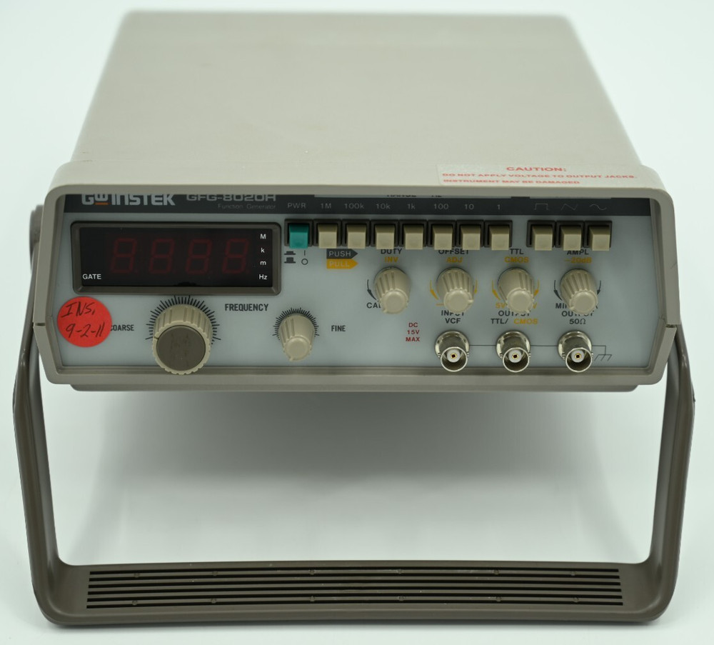 GW Instek GFG-8020H 2Mhz Function Generator