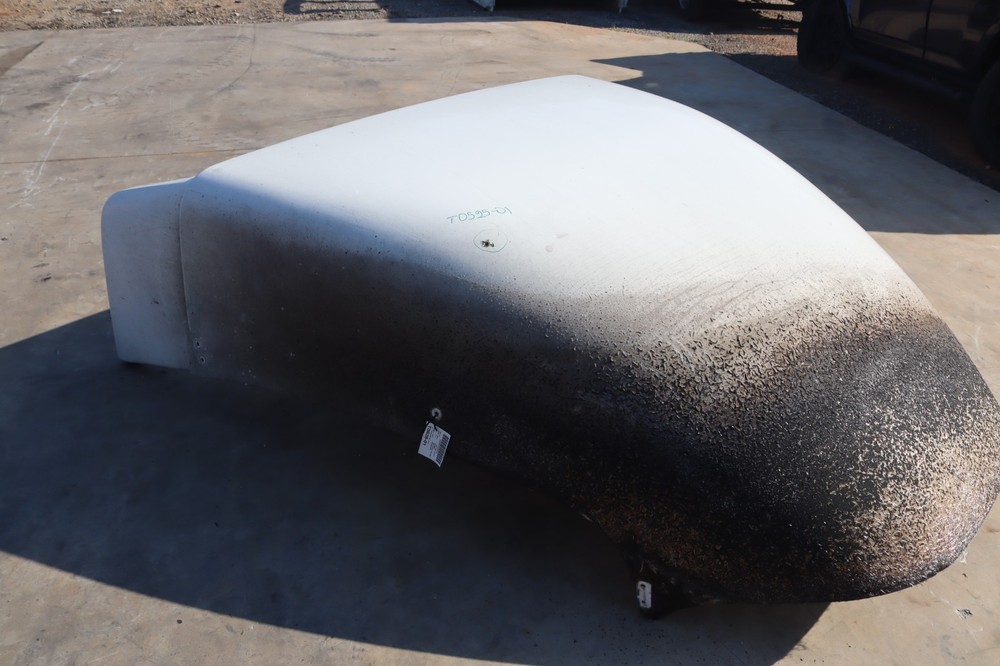 2006-2015 PETERBILT 386 CAB UPPER VISOR WIND DEFLECTOR 24 INCH OEM