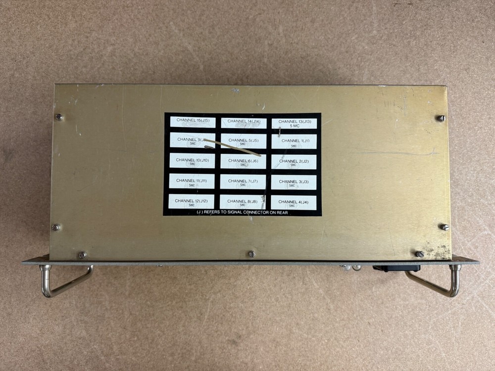 Frequency Electronics RF Amplifier FE70 FE 70 Working MIL-Spec Ham Radio