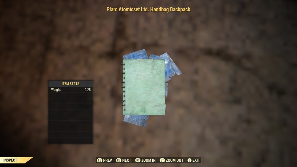 (Xbox) Atomicset Ltd. Handbag Backpack Plan