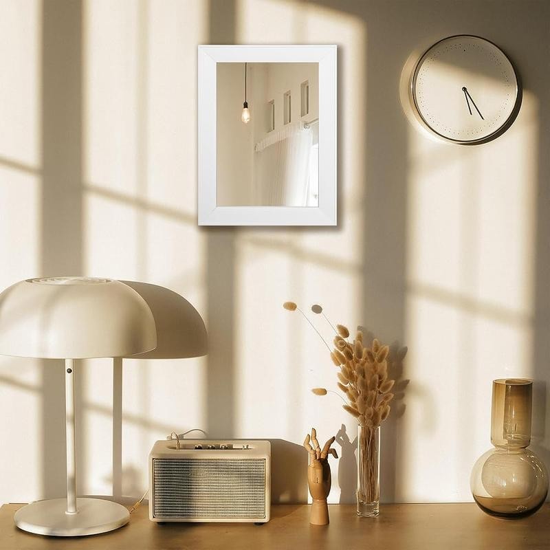 Beveled Framed Rectangular Wall Mirror Bathroom Bedroom Entryway Living Room New