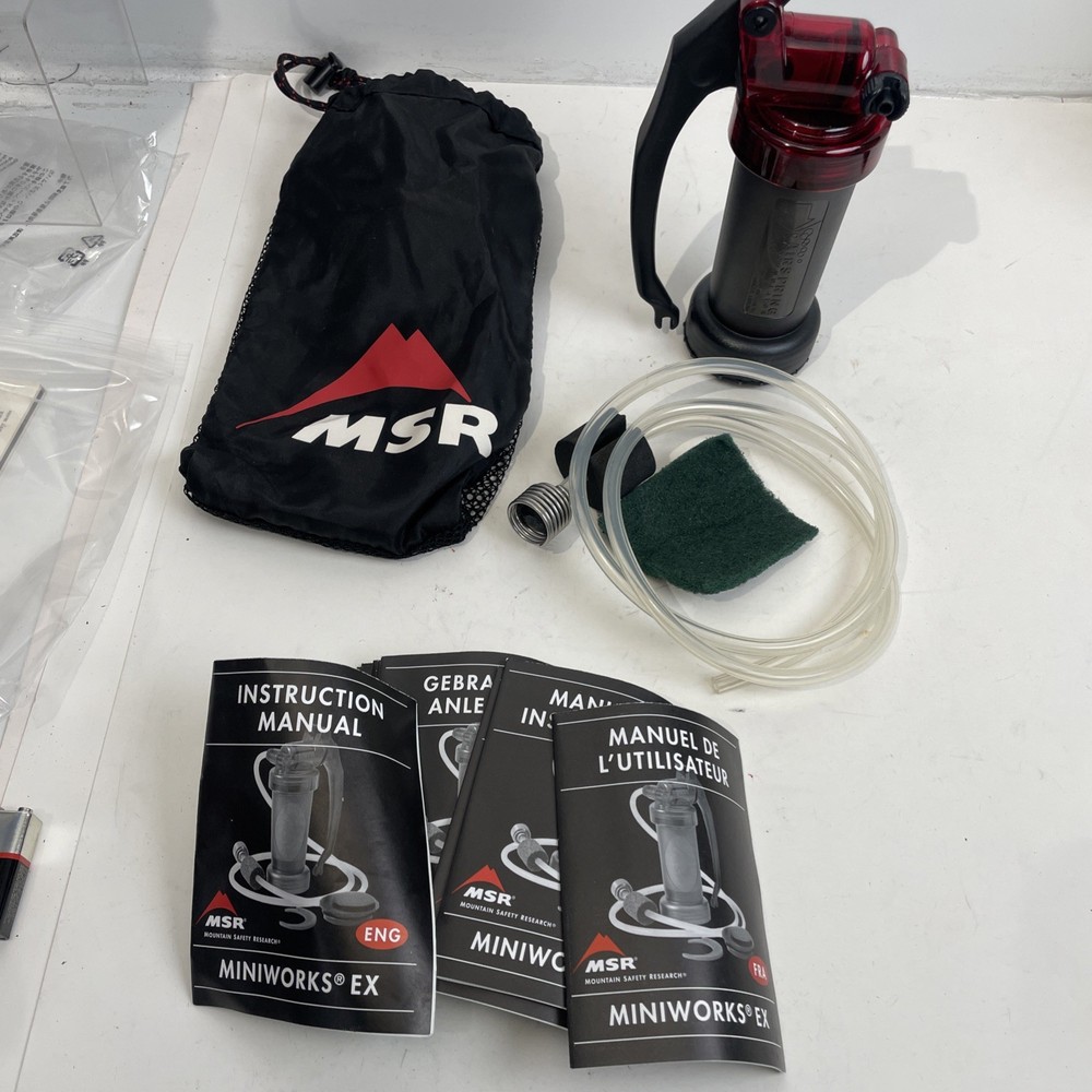 MSR MiniWorks EX Microfilter New Open Box