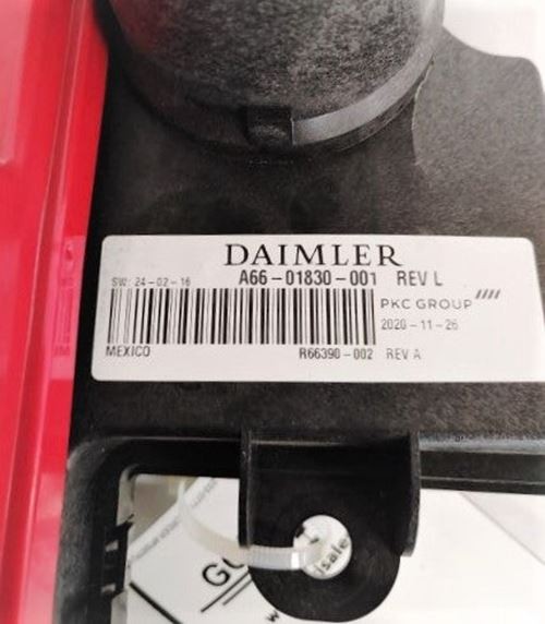 Damaged Freightliner Battery Cable Access Module - P/N A66-01830-001