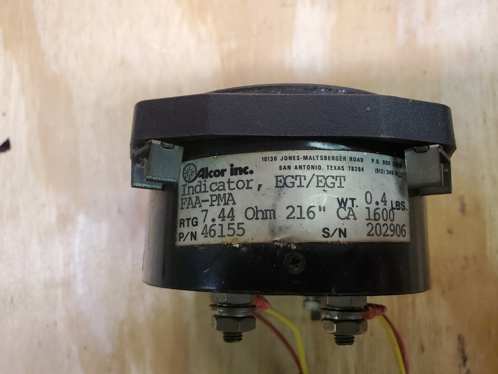 Alcor 46155 Dual EGT Indicator