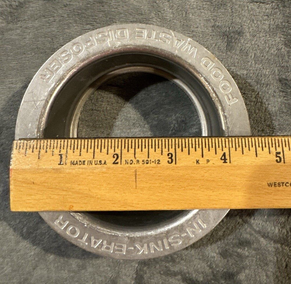 InSinkErator SS Garbage Disposal Sink Flange - USED