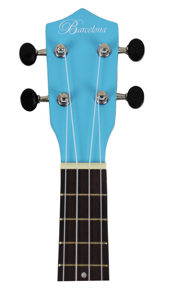 Barcelona Soprano Ukulele - Light Blue