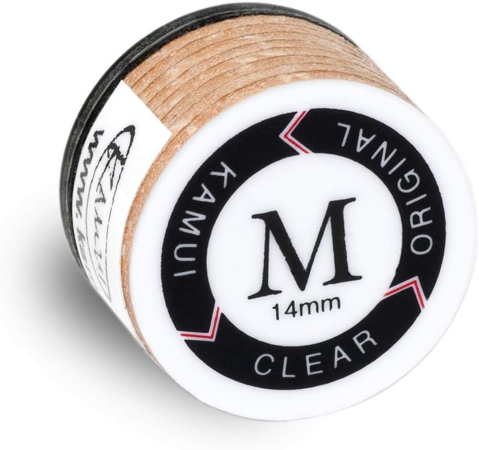 Kamui Clear Brown Cue Tip - M