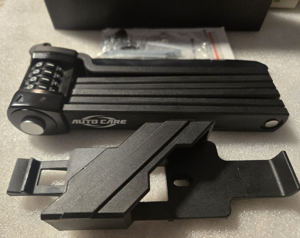 Auto Care Heavy Duty Folding Bicycle lock