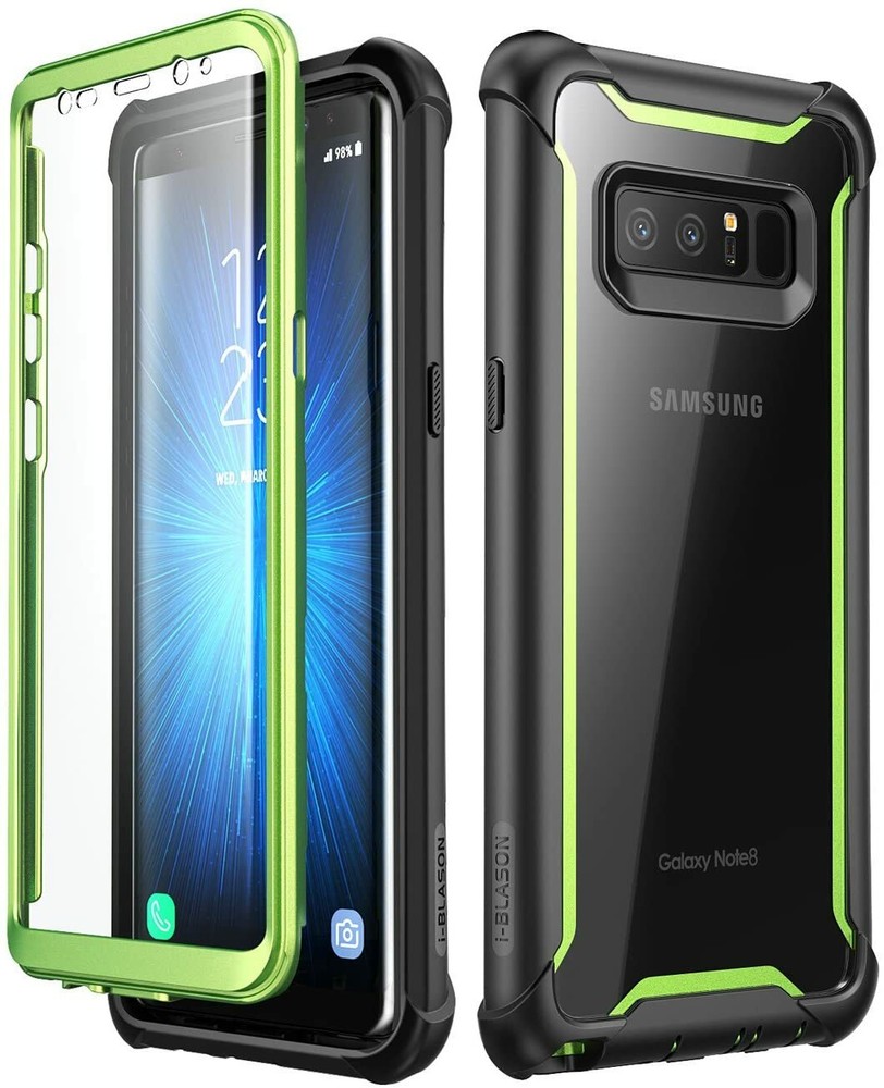i-Blason for Samsung Galaxy Note 8, w/ Screen Protector Case Rugged Phone Cover