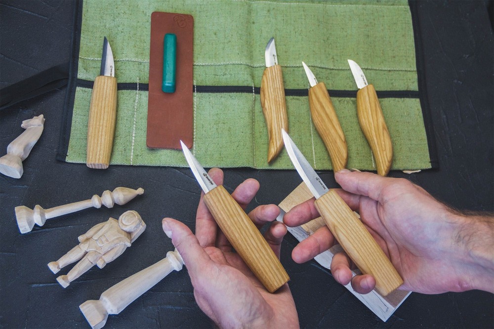 Basic Wood Carving Knives Set BeaverCraft S58
