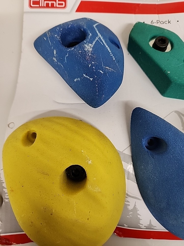 Climb 6-pack Climbing Holds BRAND NEW