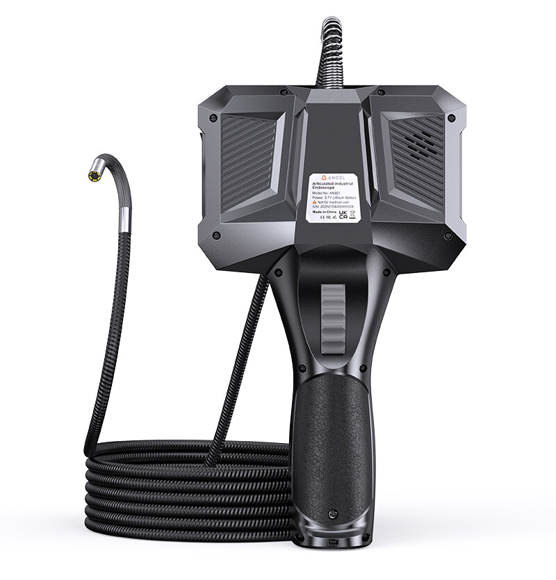 ANCEL Dual Camera Endoscope 6.2MM Two-Way Articulating Borescope User's Manual