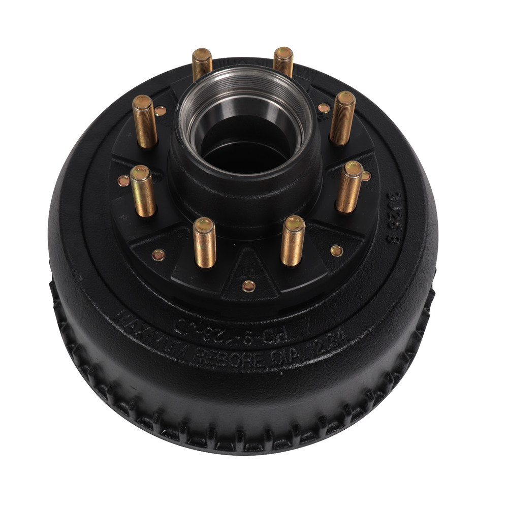 M-Parts Hub Brake Drum 12-1/4x3-3/8" 10K GD 13G Trailer Axle 9-123 8-415 10,000#