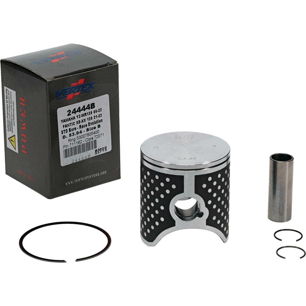Vertex Cast Race Evolution Piston Kit 53.94/STD 24444B