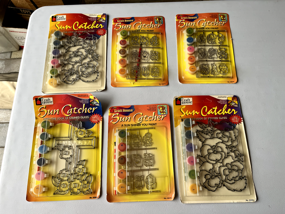Craft House SUN CATCHER Unopened Kit Lot x6