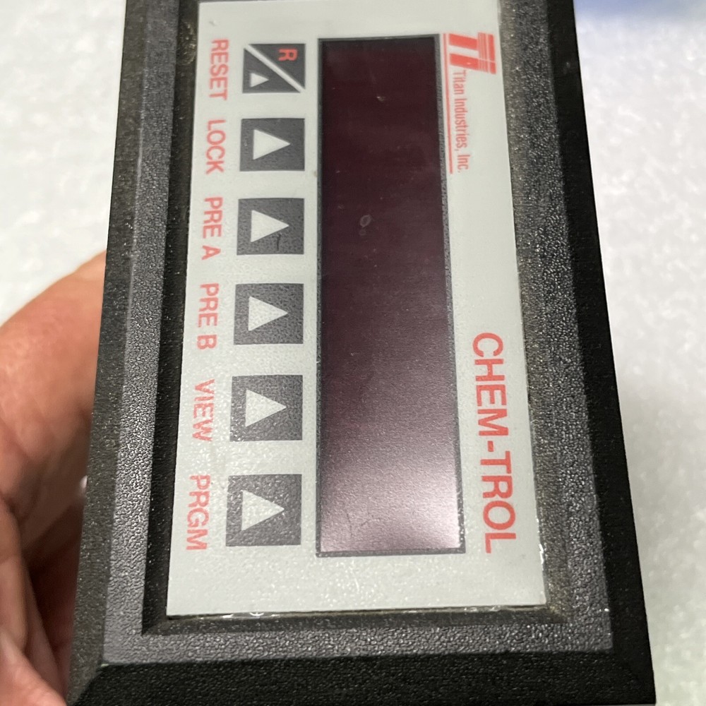 TITAN CHEM-TECH PANEL MOUNT COUNTER 120V MRTA32 MS247