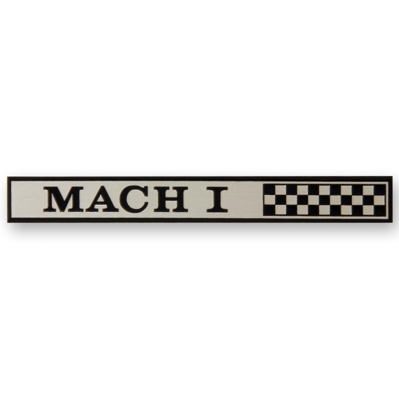 69-70 MUSTANG MACH 1 DASH EMBLEM