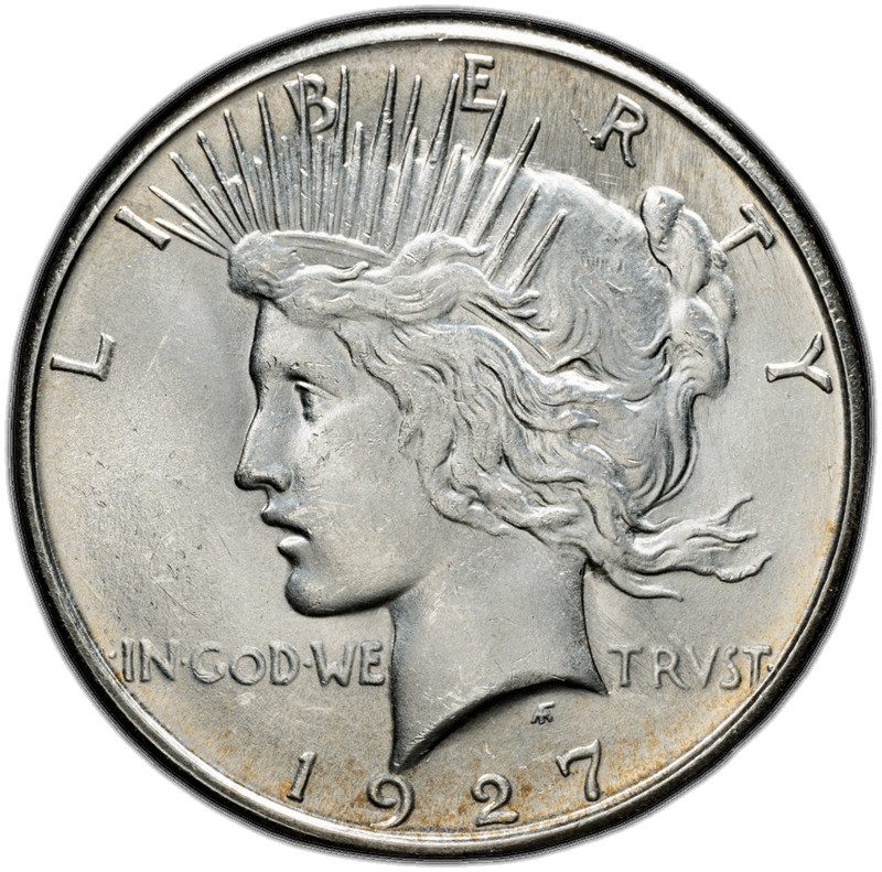 1927-S $1 PCGS MS 63 CAC