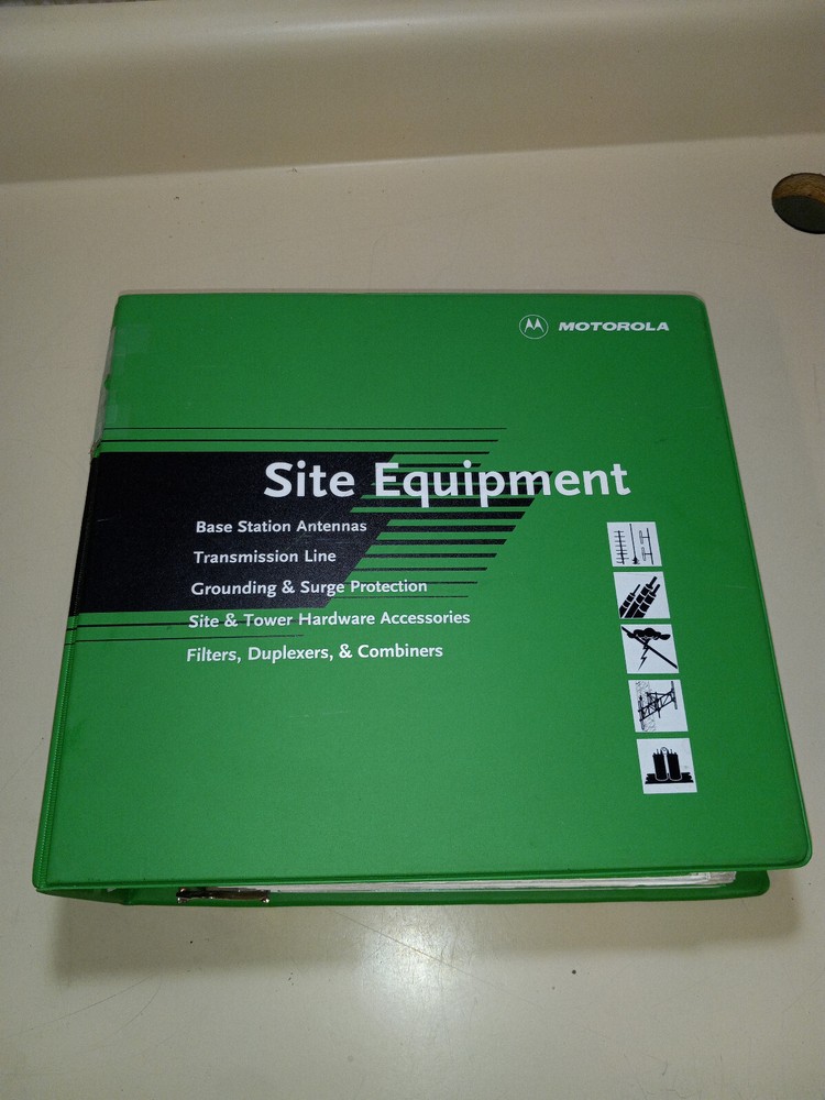 MOTOROLA SITE EQUIPMENT BOOK