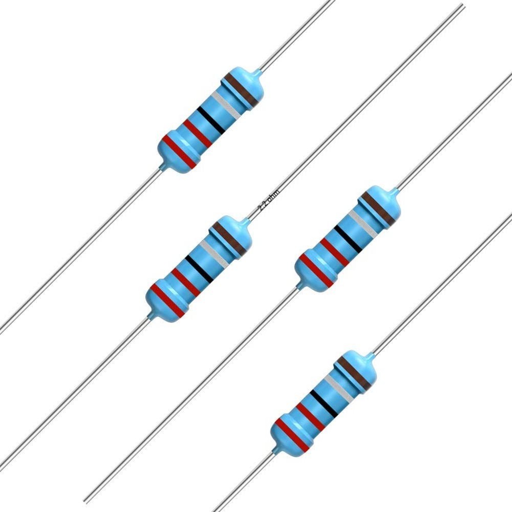 High-Quality 2.2 Ohm Resistors - 100PCS with Anti-Static Packaging for Longevity