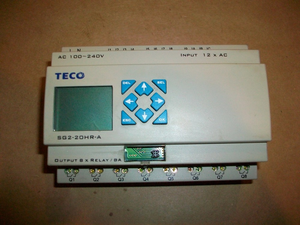 TECO Programmable Controller SG2-20HR-A  USED