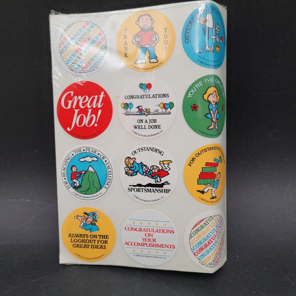 Vintage Computing Springboard Certificate Maker Commodore 64 128 UNTESTED C64