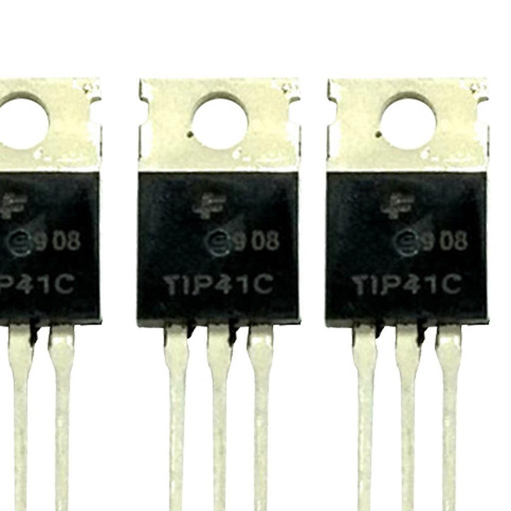 DIY & Tools/Electrical/Transistors TIP41C TO-220 100V / 6A / 65W NPN Transistor