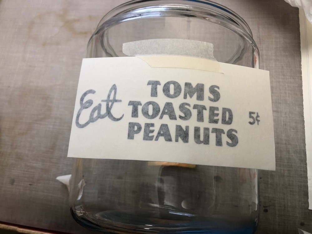 Tom’s Toasted Peanuts Decal Set