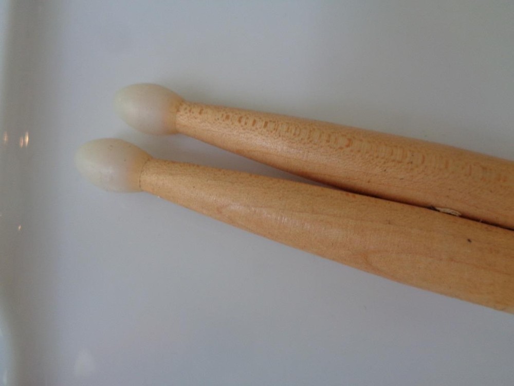 Red Gears Snare Drum Sticks