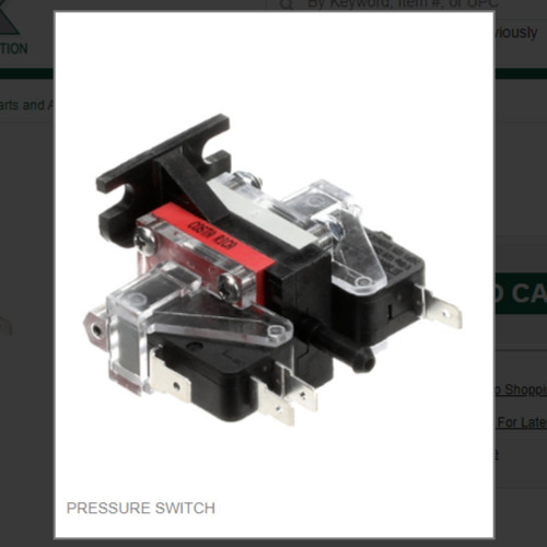 PRESSURE SWITCH #1011448-89