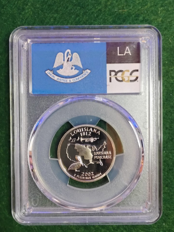 2002 S Clad State Quarter Set PCGS PR69DCAM Set B