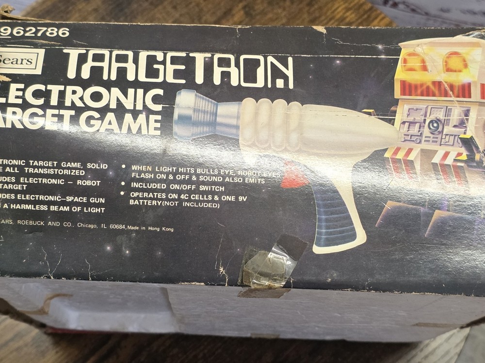 Sears Targetron Electronic Target Game 4962786