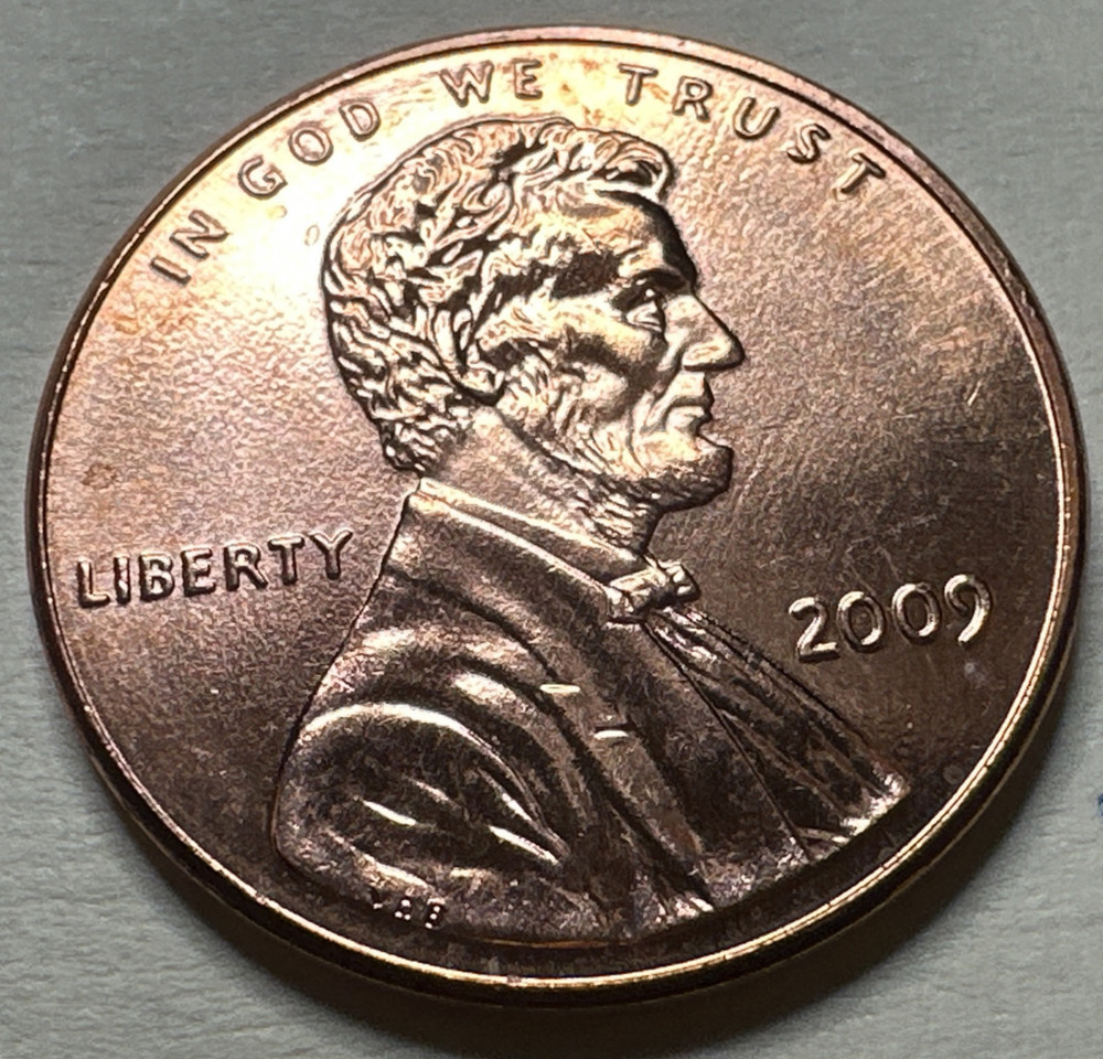 2009 P Lincoln Bicentennial Cent Penny 1C 637X