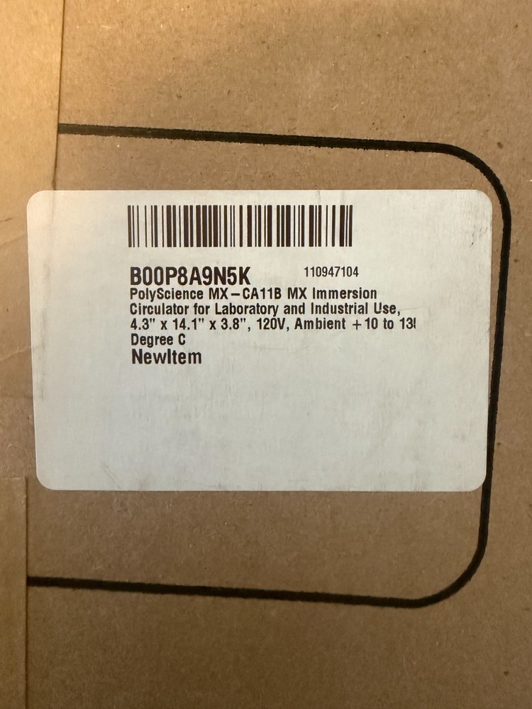 PolyScience MX-CA11B Immersion Circulator 135°C Lab Sous Vide 120V