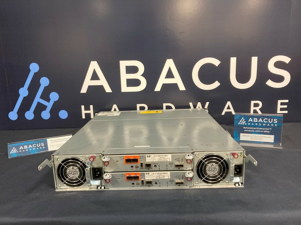 HP AW597B P2000 G3 10GbE iSCSI MSA Dual Controller Storage Array 24x 2.5 SFF