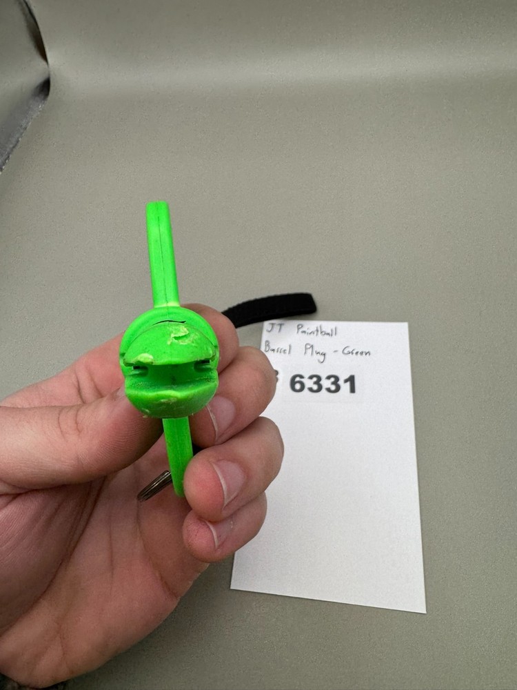 JT Paintball Barrel Plug-Green
