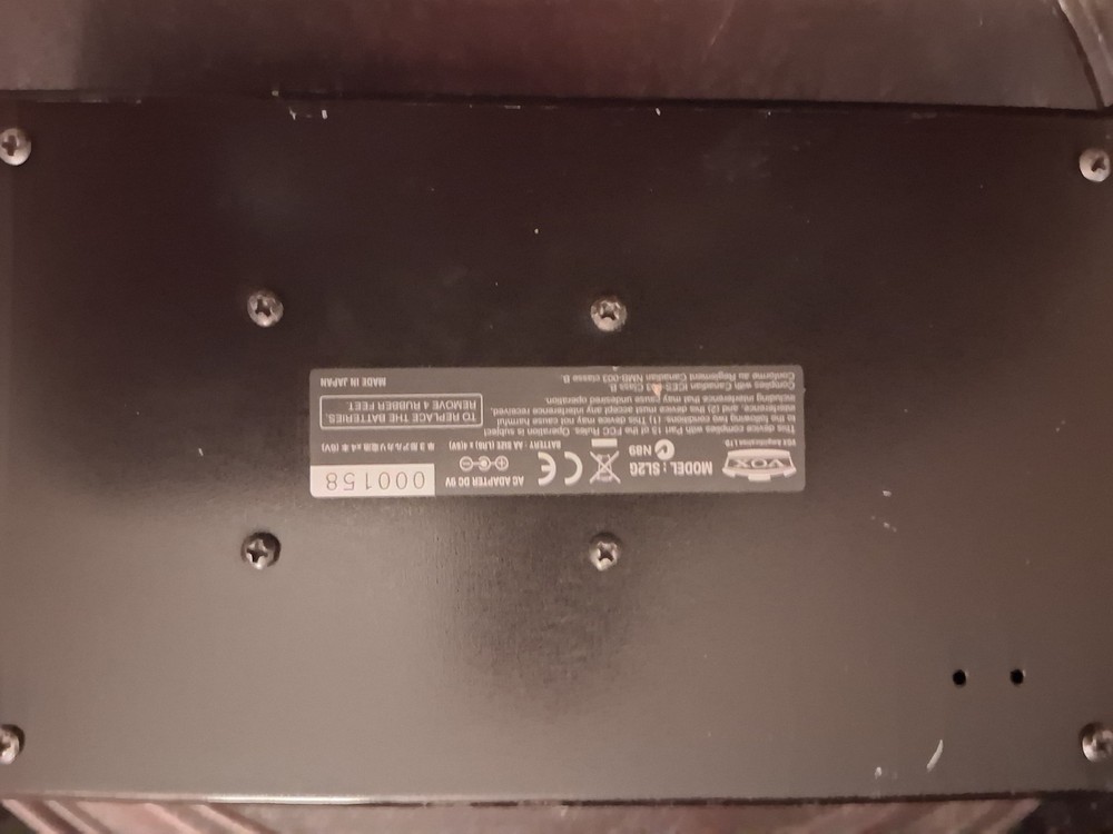 VOX StompLab IIG Multi-Effects Guitar Effect Pedal