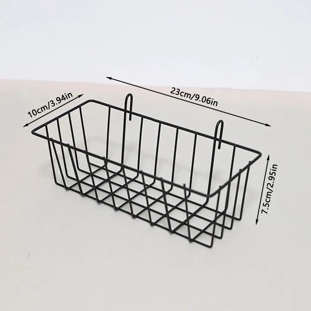 Hanging Grid Storage Rack Basket HD Multi-Function Organizer Wall Kitchen/Bath