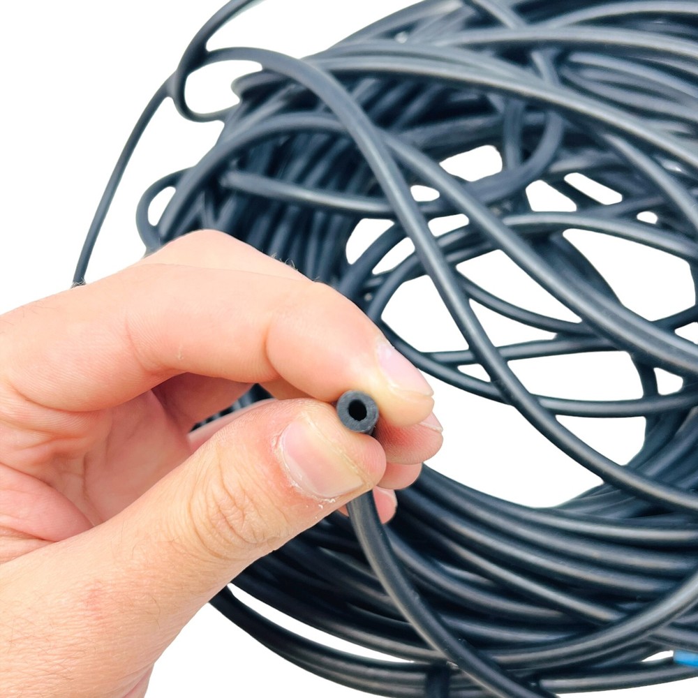 Exhaust Interface Cable Hose Black