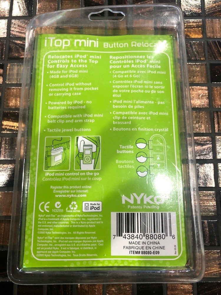 I Top Mini Button Relocator For Your Ipod Mini