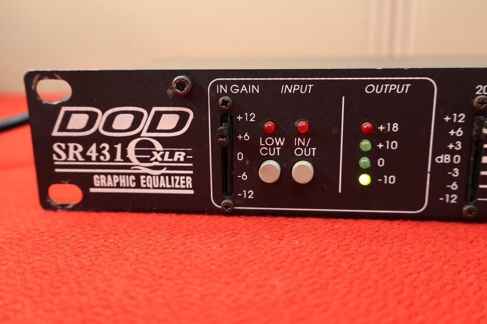 DOD SR431 QXLR Graphic Equalizer
