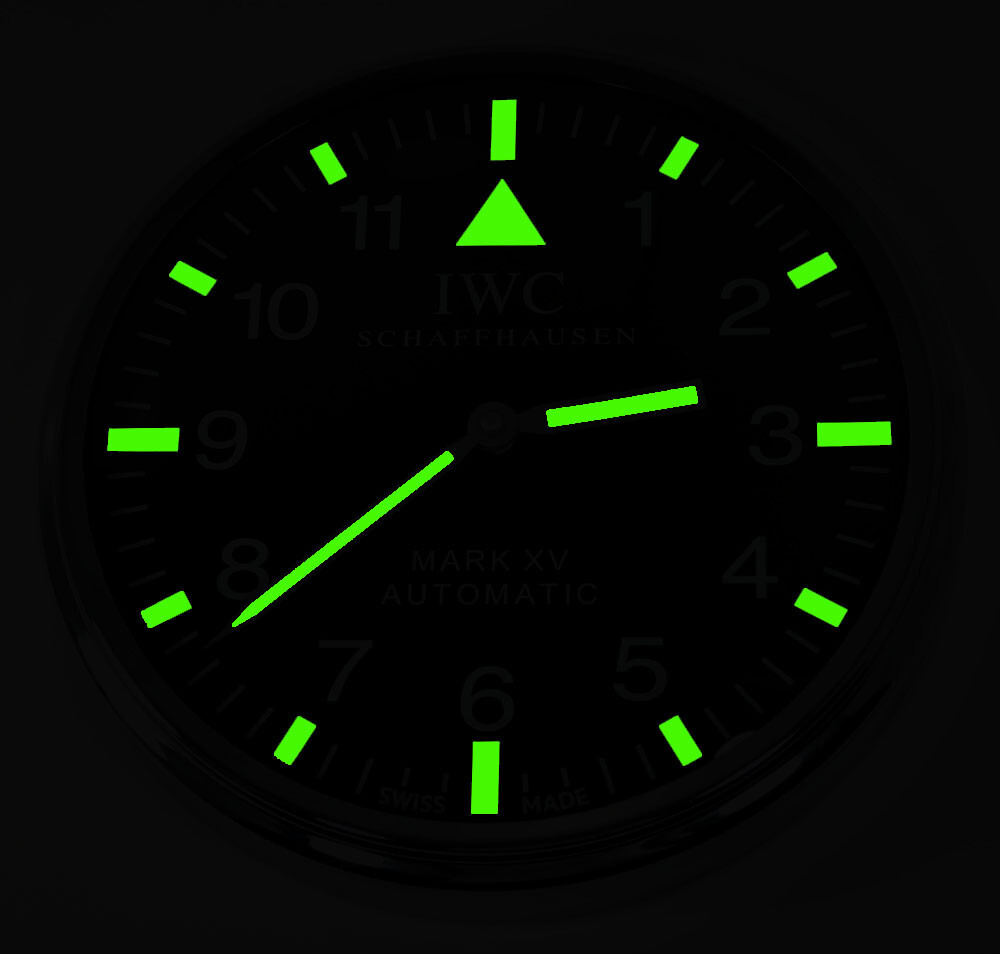 IWC SCHAFFHAUSSEN MARK XV HORLOGE MURALE CLOCK AUTOMATIC