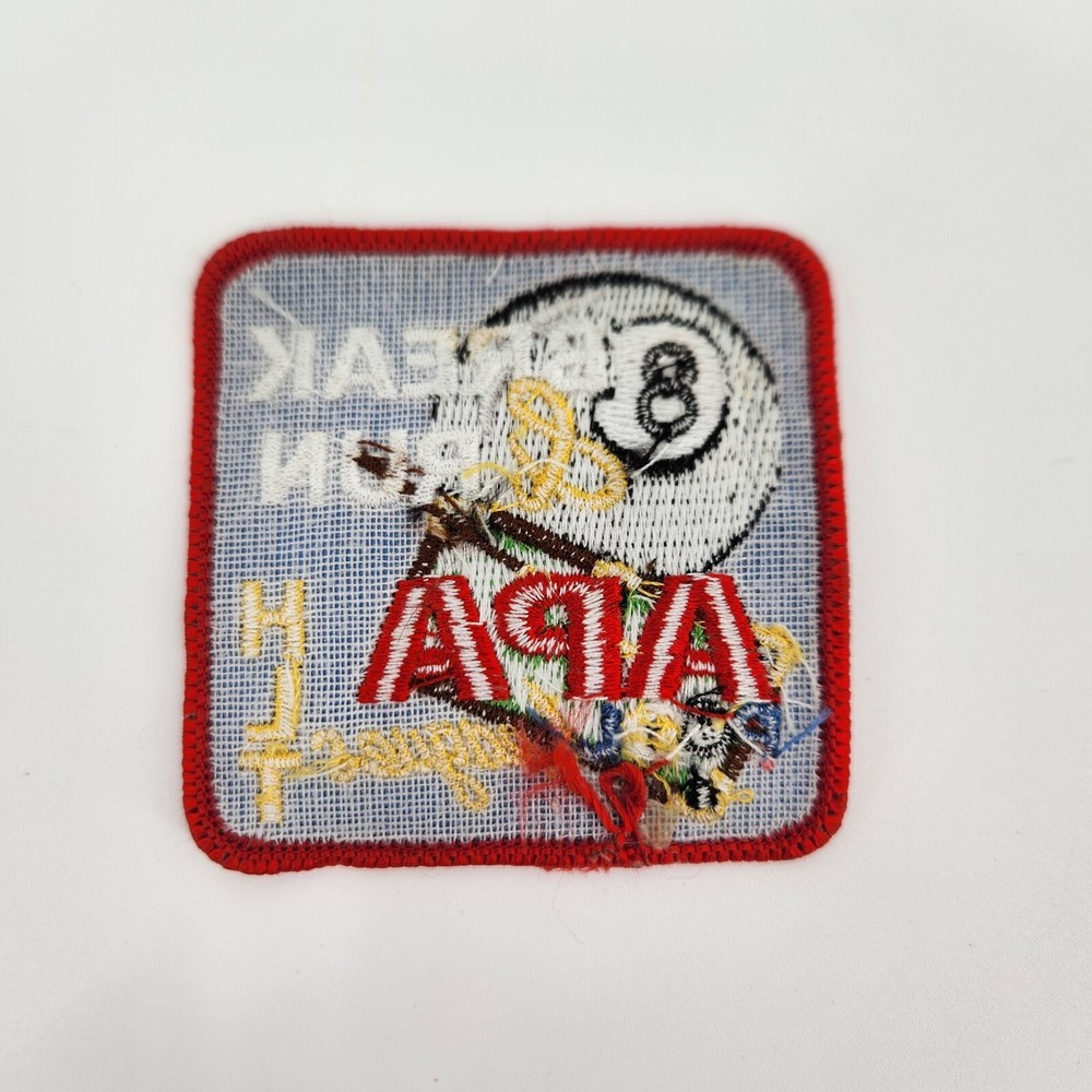 APA Pool League BREAK & RUN 8-Ball HLT Patch