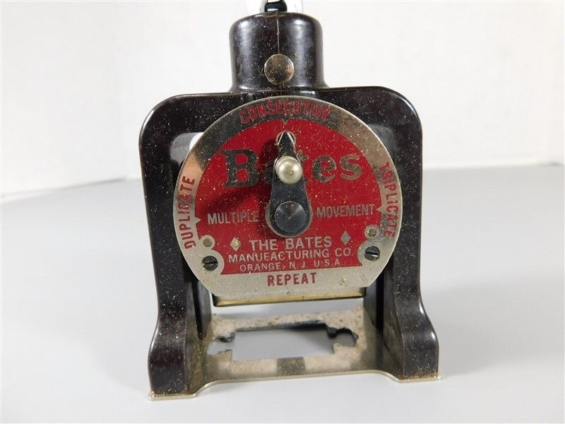 9815/490 Bates Numbering Machine Multiple 4 Movement