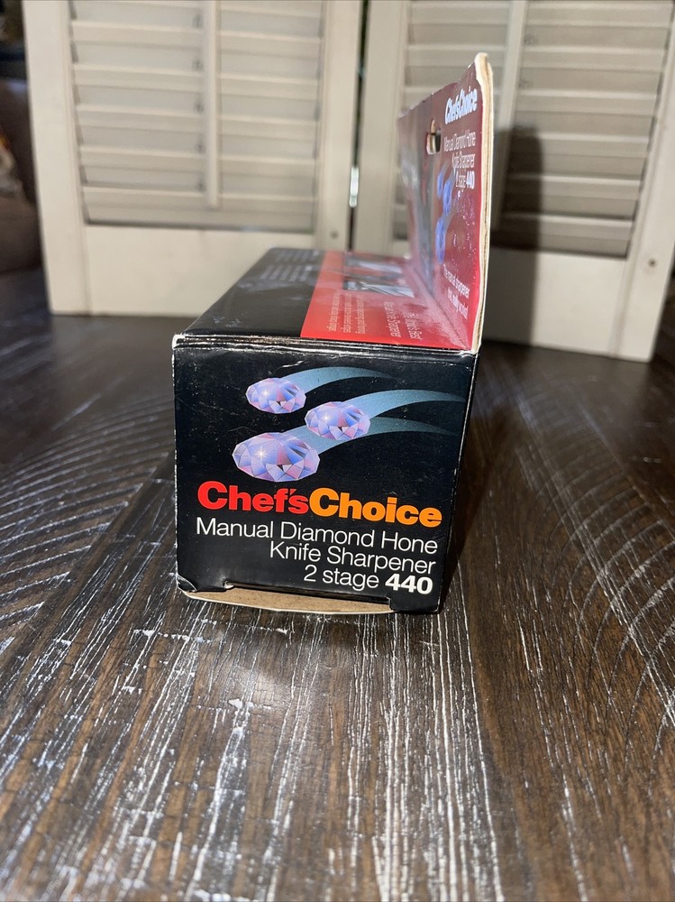 EDGE CRAFT - Manual MultiEdge Diamond Hone Sharpener 2 Stage 440