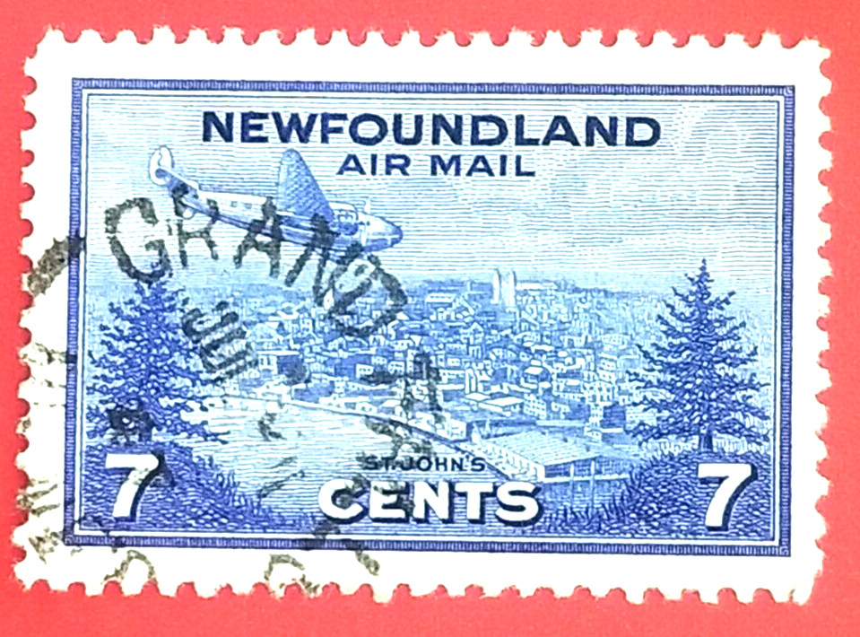 Canada Newfoundland C19 Air Mail Stamp - Labrador Issue Used