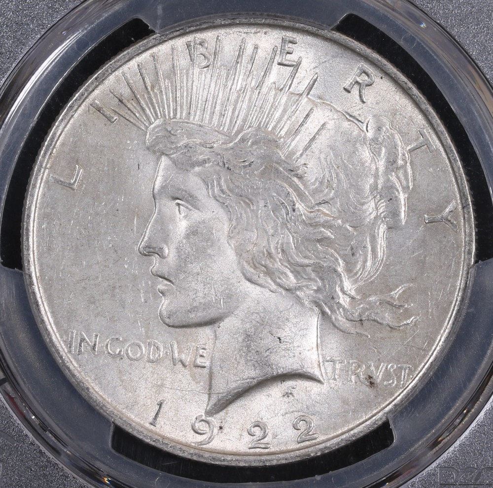 1922 P Peace Silver Dollar PCGS MS-63