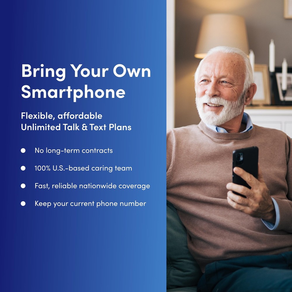 SIM/e-SIM Kit - Unlimited Talk, Text & 1GB Data - Access to Urgent Response a...