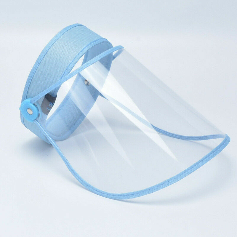 2 PCS Flip Up Visor, Saliva-proof Full Face Splash, Protective Shield Clear